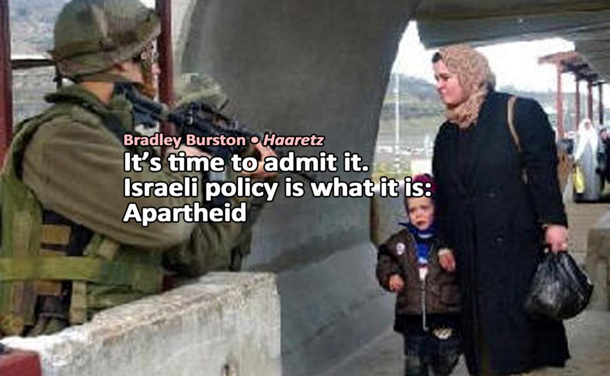 It’s time to admit it. Israeli policy is what it is: Apartheid CMnrObLVEAAHCQl