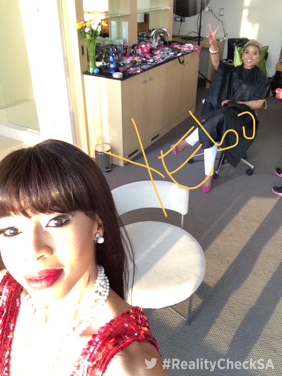 RealityCheck_SA's tweet photo. Preparing for the finale shoot at the Raddison @kellykhumalo_ @chomee1 photobombing #FinaleShoot #TwitterMirror. http://t.co/TNcHaD6Bvf