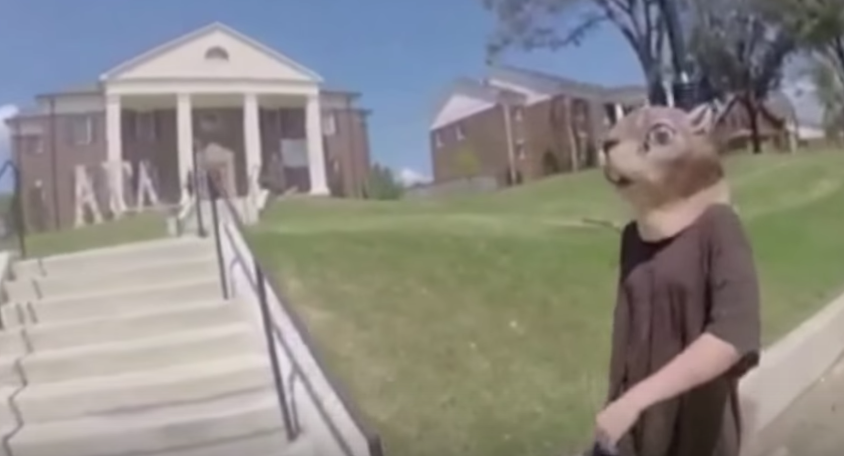 totalsratmove's tweet photo. OMG, AState AGD’s Rec Vid Features A Life-Sized Squirrel Scurrying About The House omgomgomg: http://t.co/immSFvH3QI http://t.co/fbtlgVmV51