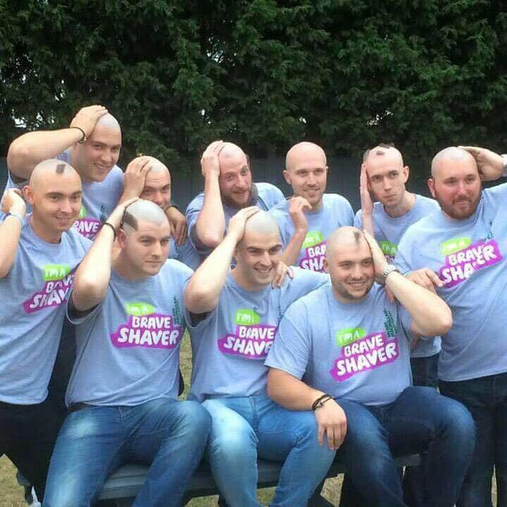 ChrisCaddo's tweet photo. @Brave_The_Shave @DCallaghan_star I've got some photos from the shave. Up to near 8k now! #bravetheshave http://t.co/btsbFqAG4Y