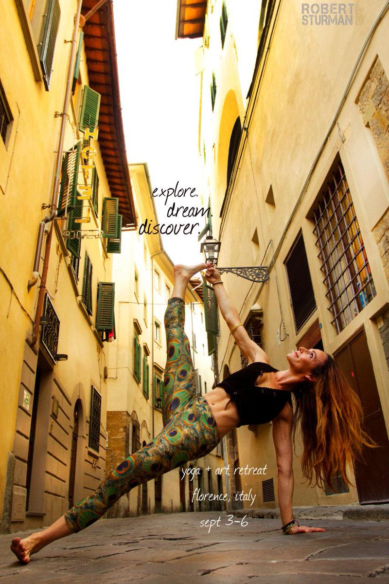 Explore, dream DISCOVER w/@soleyogaholiday #Yoga &amp; #Art #Retreat, Sep 3-6 in #Florence, #Italy goo.gl/YglqKe