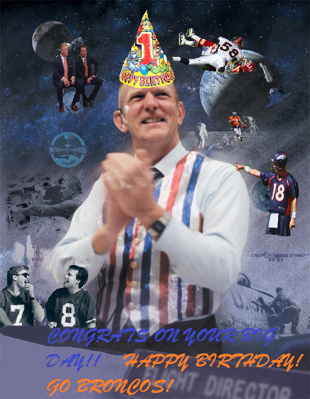 Happy Birthday to Gene Kranz.  Image courtesy of the   