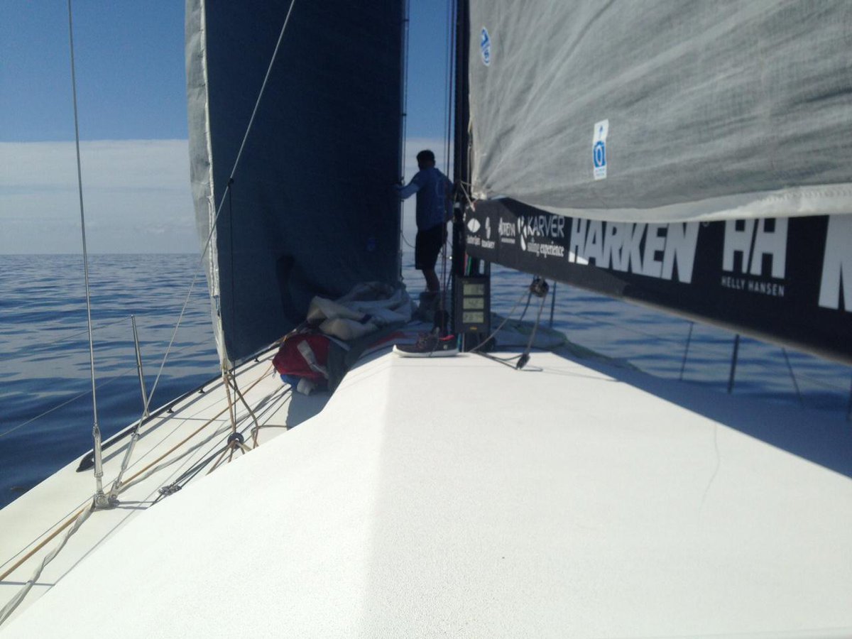 TeamConcise's tweet photo. Concise 8 pushing hard to consolidate there lead through the Irish Sea. Great work guys! #rorcrfr #Concise8 http://t.co/ktZbB9MQ2u