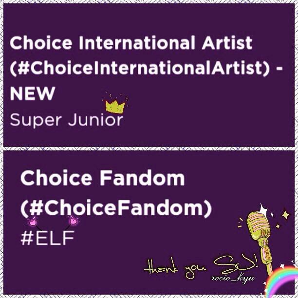 smilelikyu's tweet photo. @StarSujuElf #CongratsSuperJunior #CongratsELF #SuperJunior http://t.co/NFiNMYwn9D