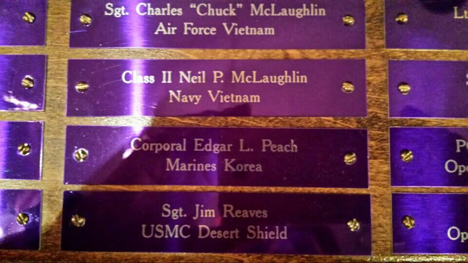 mamapineapple60's tweet photo. Neil is on the veterans wall. (at @CrackpotSeafood Restaurant in Towson, MD) https://t.co/e4BRTxx6rq http://t.co/IugXz7MxKF