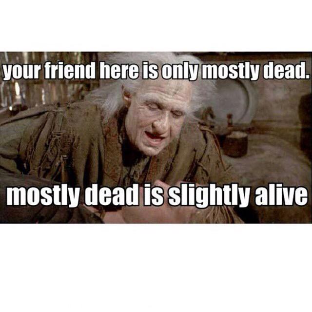 annaklebaron's tweet photo. Watching The Princess Bride with family.
#princessbride #family #quotes #fun #mostlydead #slightlyalive #lifeispain http://t.co/f3YQeMYqWa