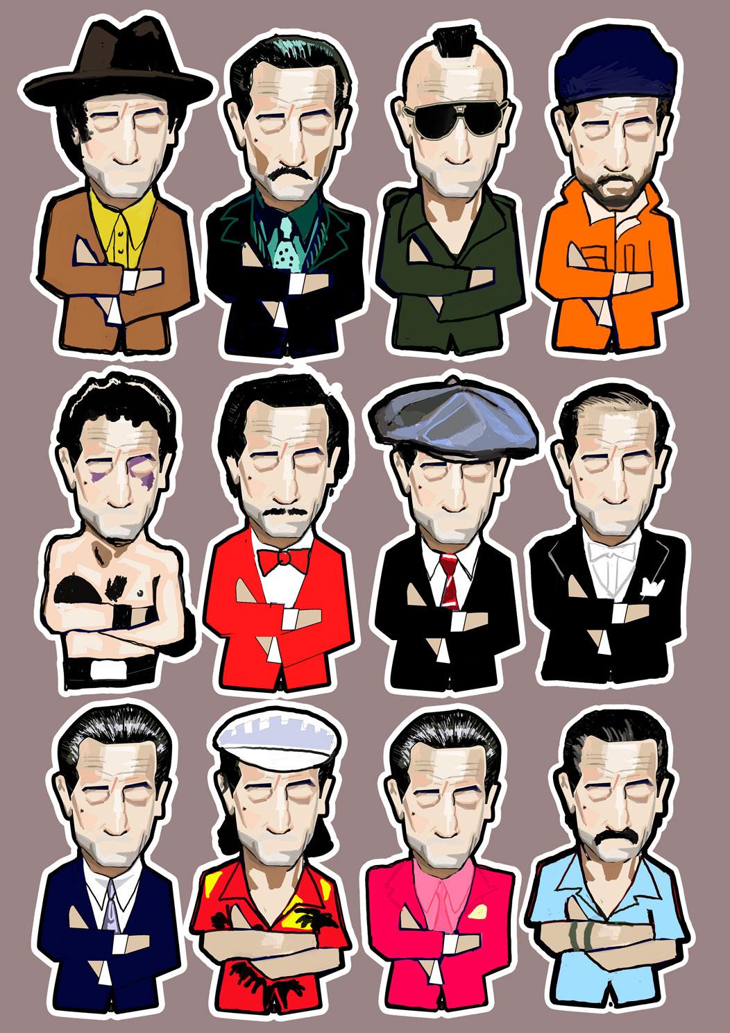 Happy birthday Robert De Niro . 