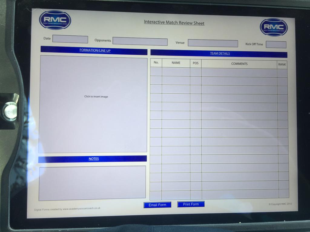 RickMasterCoach's tweet image. About to start my &quot;Match Review&quot; documents from the worlds longest weekend! #Organized #ReferencePoints