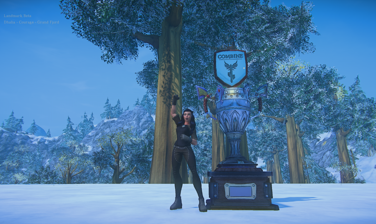 Numbiki's tweet photo. #Landmark #Qeynos Trophies are here. :D http://t.co/Wnf8C3kc1T