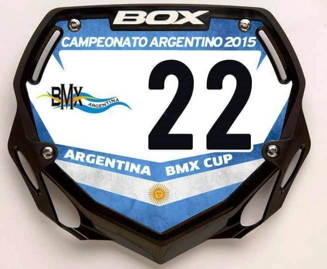 SXteamargentina's tweet image. Placa porta numero #BOXcomponents para la COPA ARGENTINA de BMX #RaceToTheFinish #SXsantiagodelestero
