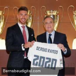 MundoMadridCF's tweet photo. Ramos: "Gracias por todo, ahora toca mirar al futuro y lograr títulos" http://t.co/BOAk4BCNY6 http://t.co/aij8DkRfnk