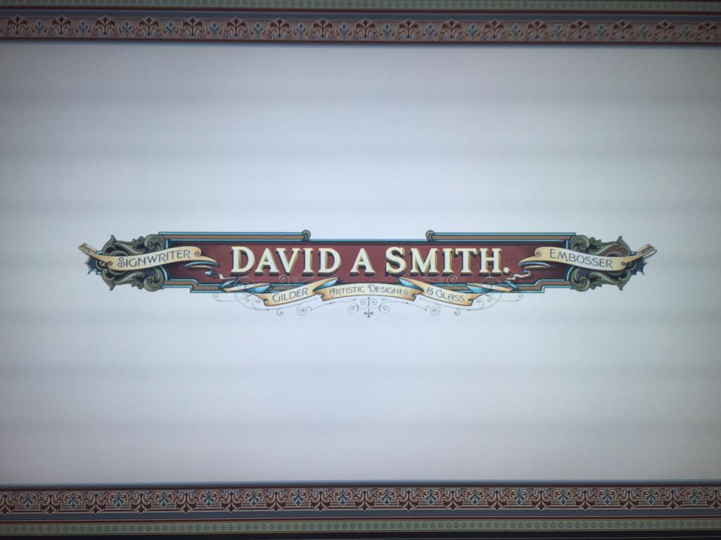 justinhamana's tweet photo. About to have guest artists speaker talk with the #amazing #signpainter #DavidASmith http://t.co/KllEJYzbXw