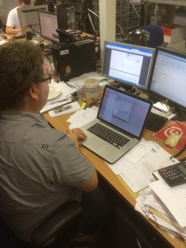 errol_mckellar's tweet photo. Building the I.T for MOTyourself..To be honest, I'm clueless, but if it helps get the message across.. #MOTyourself http://t.co/Mw0aDgYG3r