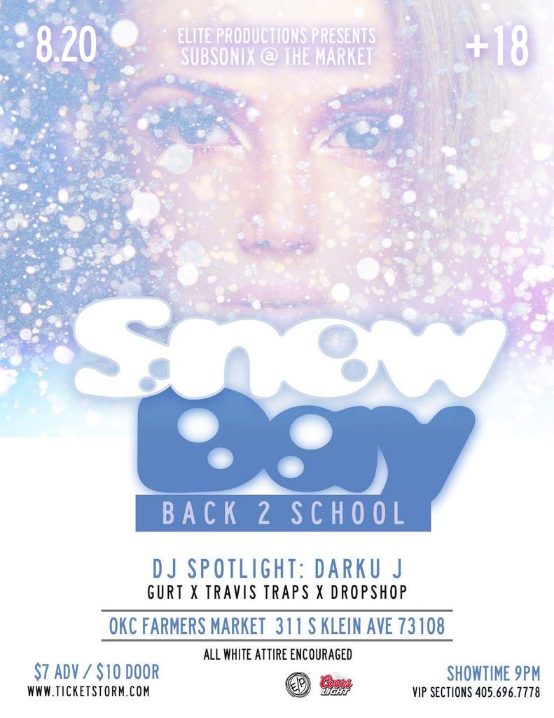 DarlettaG's tweet photo. Can we get a snow day already? Uh, yeah! Thursday night, Subsonix is having an indoor snow party! #allwhiteattire http://t.co/nztEcTur0d