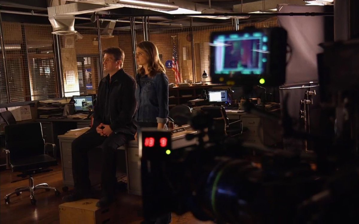 TinseltownPR's tweet photo. It's #CastlePuzzle time! This is a BTS shot from the French documentary filmed last season.
http://t.co/xPnmiHk9gf http://t.co/cmJdlQJ9gx