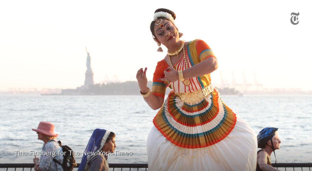 nytimesarts's tweet image. A festival of Indian dance with the best backdrop in New York nyti.ms/1K0sdyS