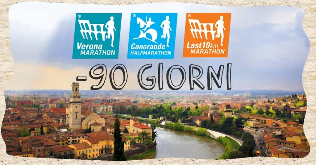 VERONAMARATHON's tweet photo. #Verona #Marathon Solo 90 giorni alla #partenza! http://t.co/hw2DLnZXnG