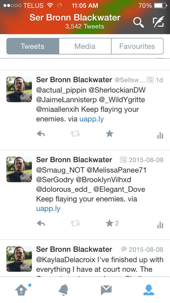 Need to switch that to a Bronn phrase.