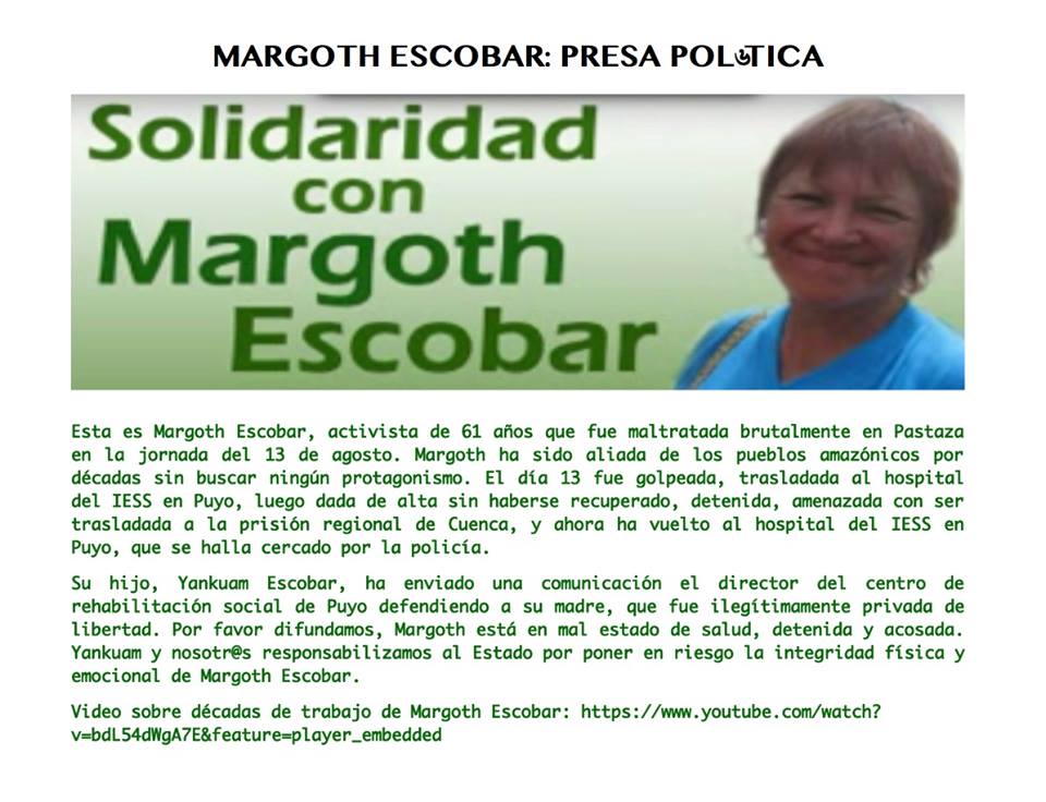 CoordJuvenilFem's tweet photo. Quién es MargothEscobar? http://t.co/f9cSVTO90z #ParoNacional #SolidaridadconMargothEscobar http://t.co/SV4M2n25cc