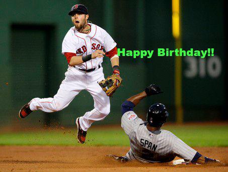 Happy 32nd birthday to Dustin Pedroia!! 