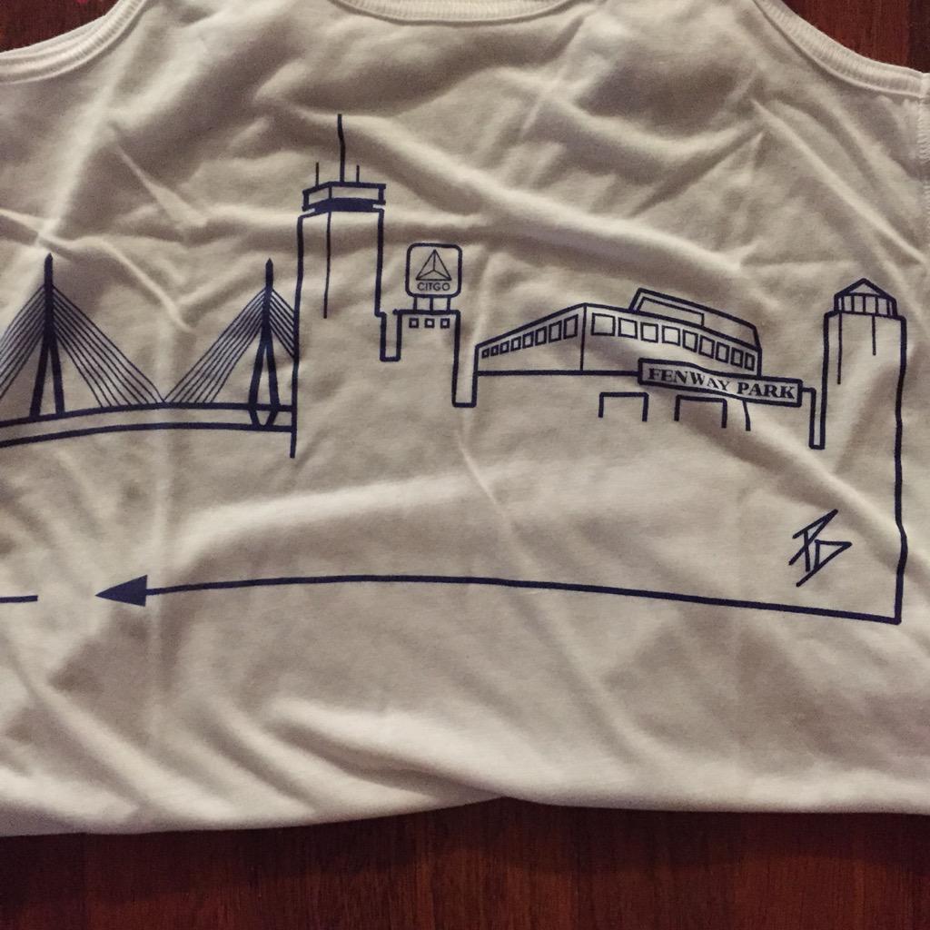 RedSoxLo's tweet photo. Pretty excited about my new @OutlineTheSky Boston tank #RepBoston http://t.co/pxJgpkUcDi