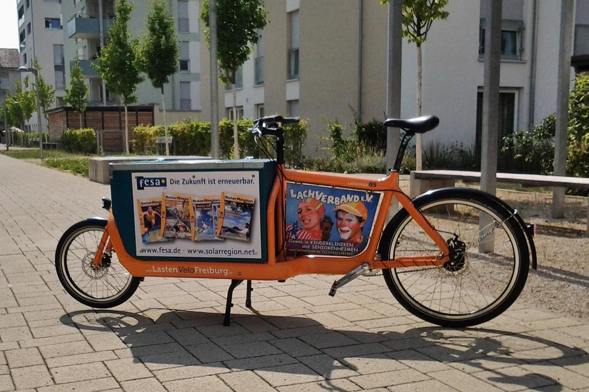 Kostenlose Werbung für Vereine &amp; NGOs? <a href="/fesa_freiburg/">fesa e.V.</a> hat es genutzt.
#bullitt unterwegs im Auftrag der Energiewende