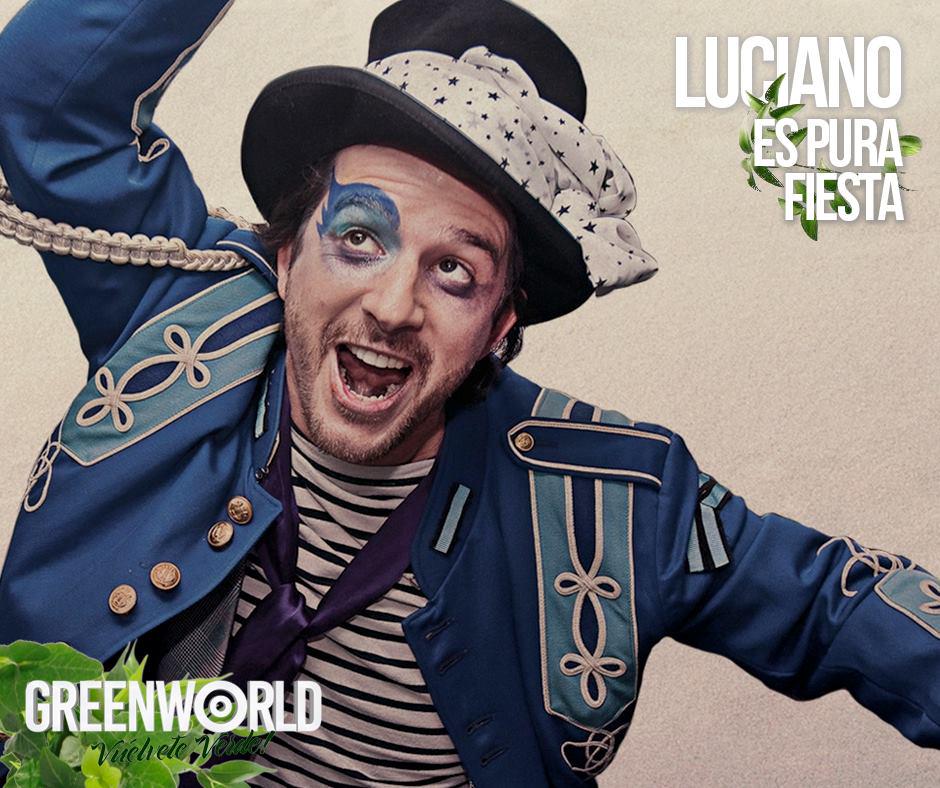 ¡<a href="/lucianocadenza/">Luciano</a> es pura fiesta! ¡Y #Greenworldfestival lo será! Entradas para este sábado en bit.ly/entradasgreenw…
