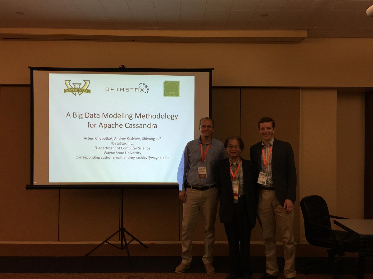 kashliev's tweet photo. Our data modeling paper was presented at the IEEE Int'l Congress on Big Data. #KashlevDataModeler #ApacheCassandra http://t.co/bJDspJRNao