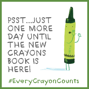 penguinkids's tweet photo. Psst...pass it on! #TheDayTheCrayonsCameHome will be here tomorrow! #EveryCrayonCounts @DrewDaywalt @OliverJeffers http://t.co/yeG5FqLDSc