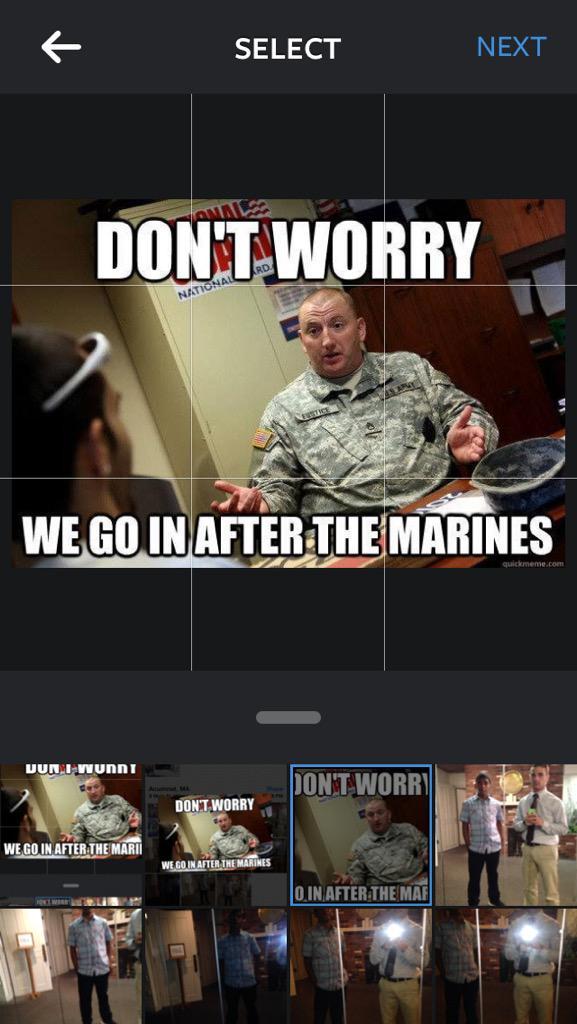 brendanlacourse's tweet photo. @Go_Hard_Ciacci go ahead join the army if you wanna look like this! Join the corp ! http://t.co/hcIdM6HB4o