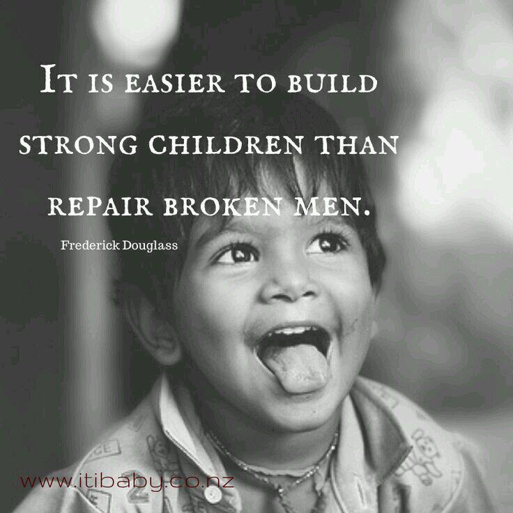 Give children love &amp; then give them more love &amp; even more love .