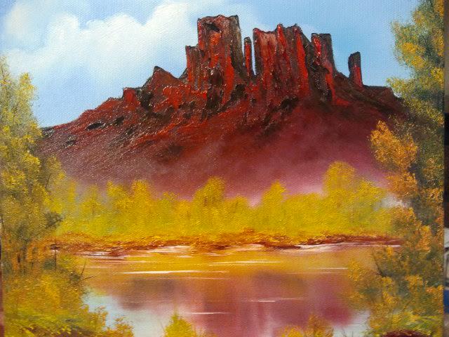 CreationsbyBarb's tweet photo. 10"x10" Oil Painting #Arizona #art I #Love to #paint #redrocks #landscapes #newtotwitter http://t.co/Xo0oYCJ85x