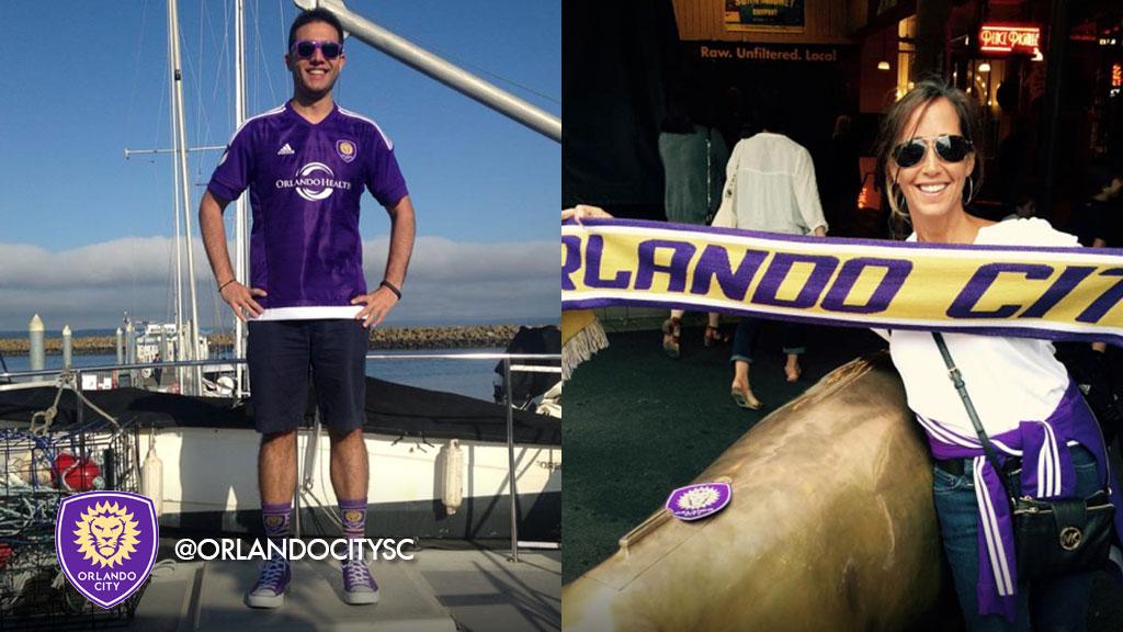 OrlandoCitySC's tweet photo. City fans showing their #CityPride in Seattle this past weekend. Make sure to share your pics with #CityPride! http://t.co/VYsDsU9rgq