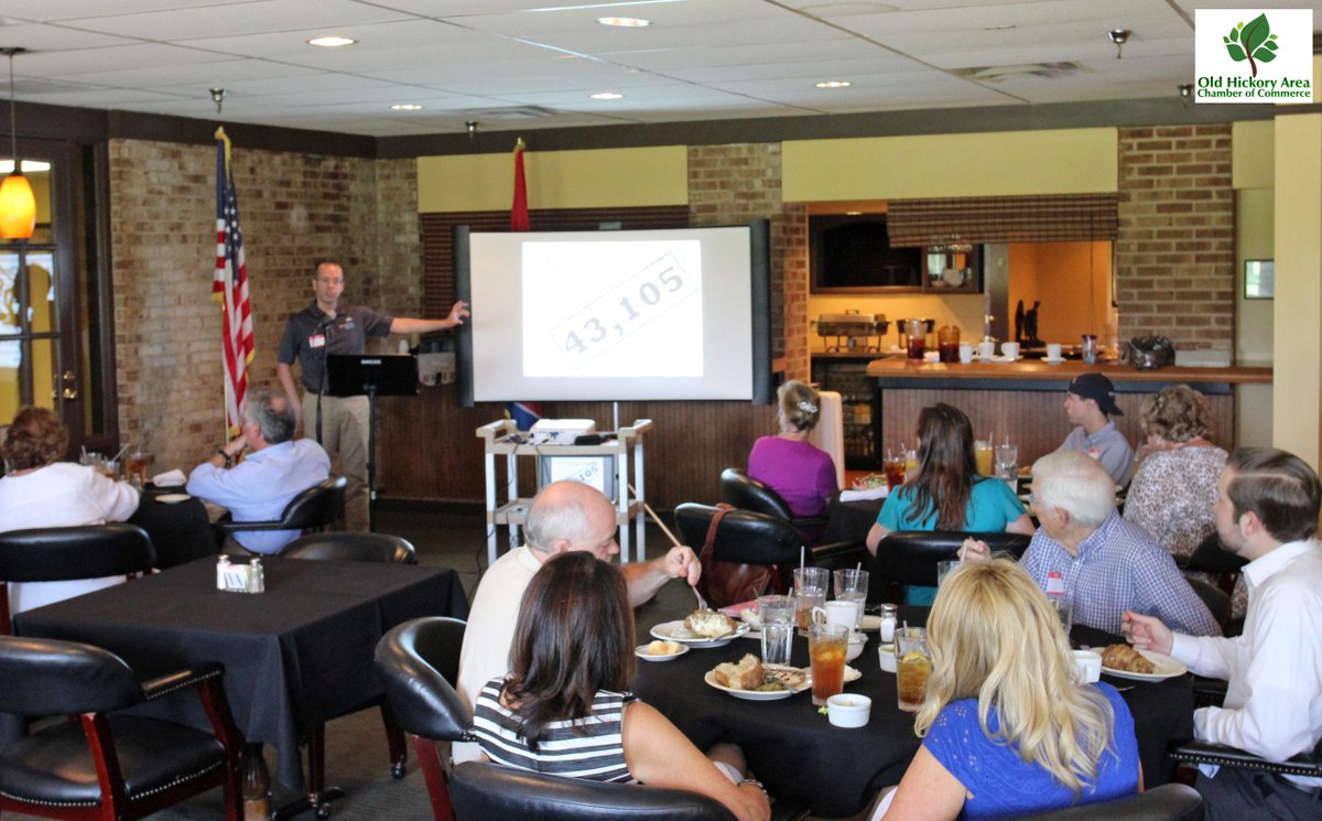 oldhickorychmbr's tweet photo. Another Fantastic Power Hour Luncheon
Visit: https://t.co/Z1THOf8diN to see the rest!
#OldHickory #Nashville #Local http://t.co/GmmtIXIPXg