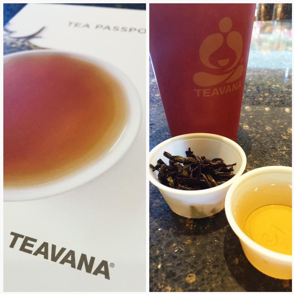 s_greben's tweet photo. So excited about my new tea passport and Dao Hong Pao tea! @TEAVANA how did you know full bodied oolong was my fav? 😉 http://t.co/qT0JfJpSm1