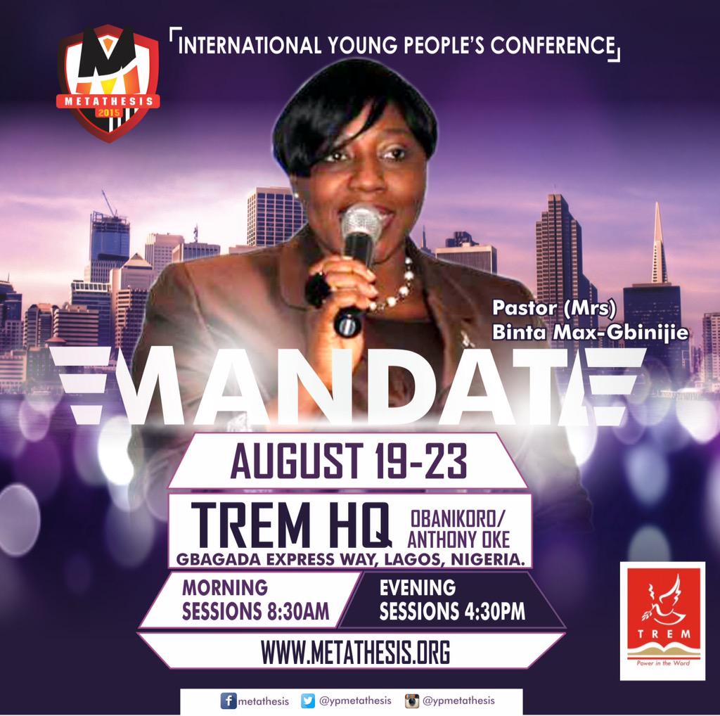 ohiocom's tweet photo. You cannot afford to miss this conference #Metathesis2015 @yomiuteh @sammieokposo @eChurchproject @AYCOMEDIAN @nojumu http://t.co/xYBzB2AwDq