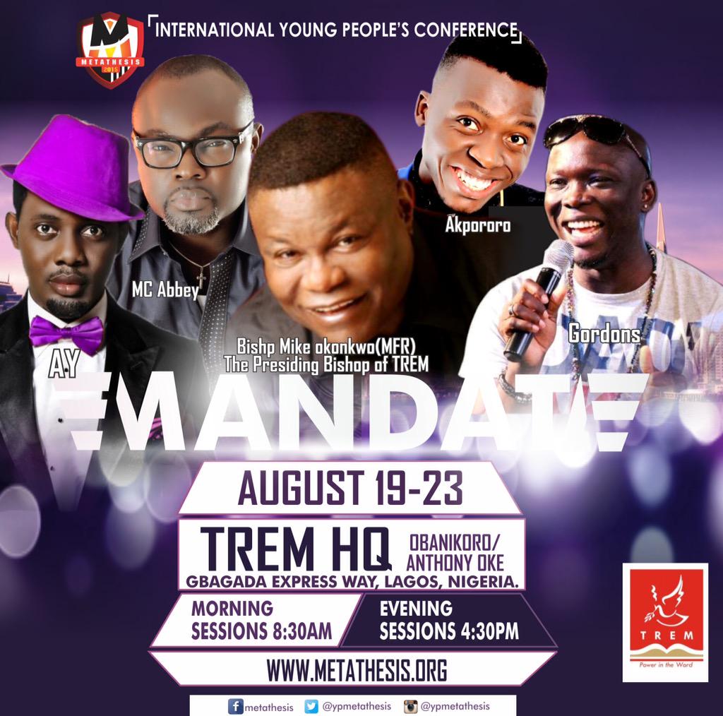ohiocom's tweet photo. You cannot afford to miss this conference #Metathesis2015 @yomiuteh @sammieokposo @eChurchproject @AYCOMEDIAN @nojumu http://t.co/xYBzB2AwDq