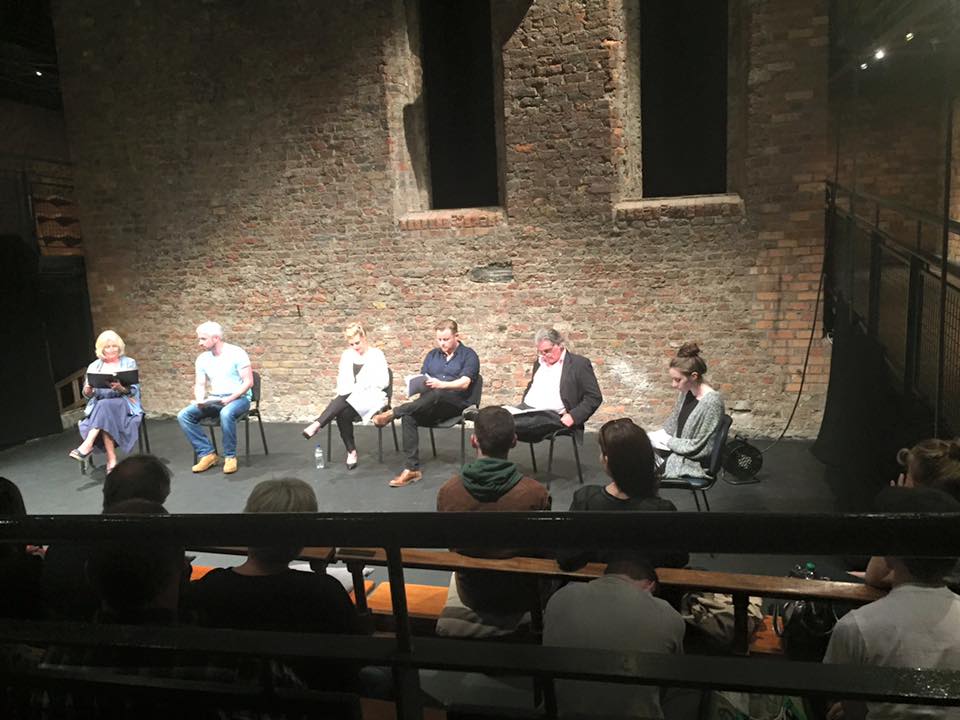 The first reading of Inside Danny's box went down a treat thank you @Karen_Lee78 <a href="/Gaietyschool/">Gaiety School of Acting</a> <a href="/smockalley/">Smock Alley Theatre</a>