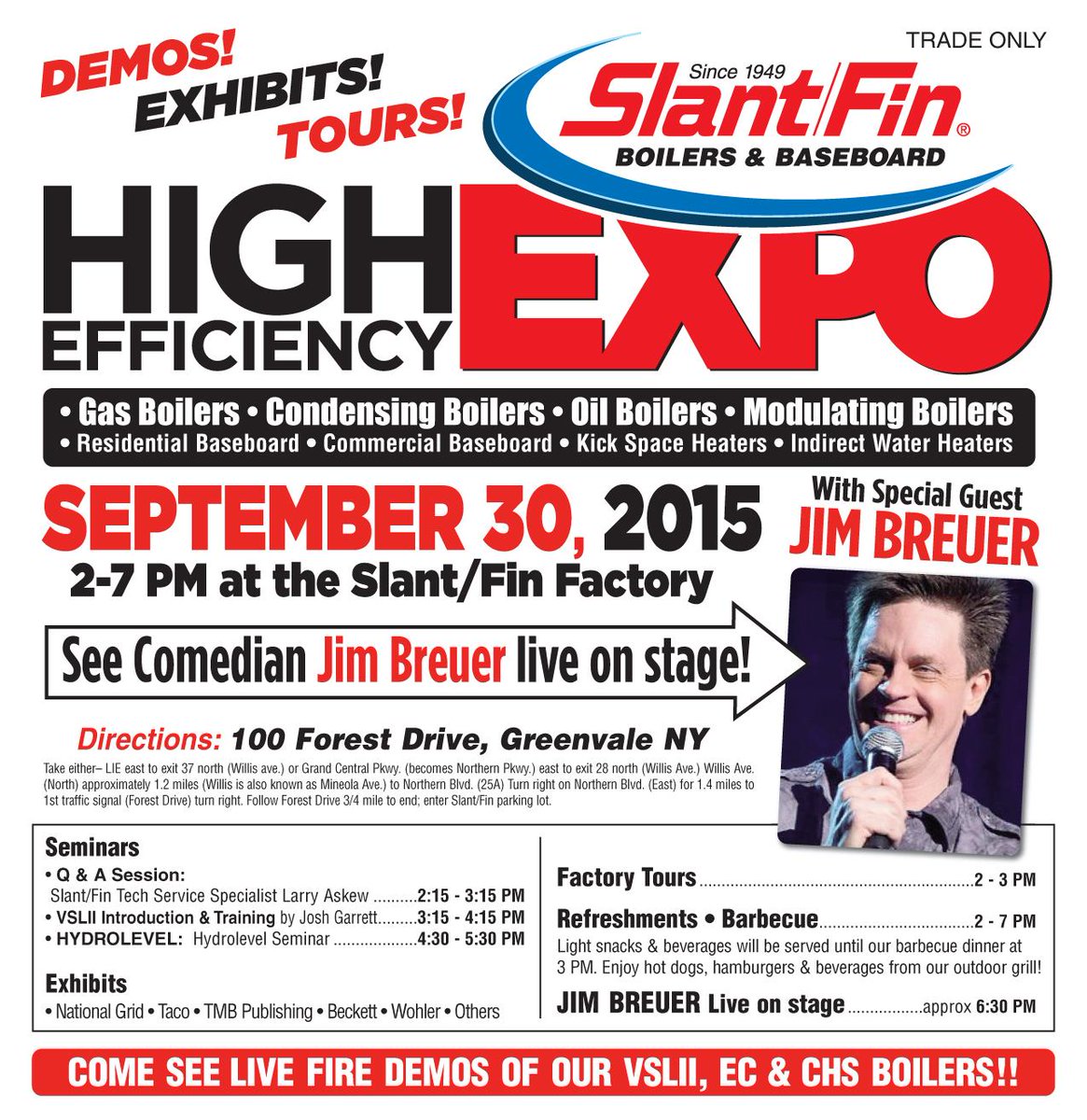 SlantFinCorp's tweet photo. CONTACT SLANT/FIN CUSTOMER SERVICE FOR INFORMATION AND TO REGISTER! 516-484-2610 X369 http://t.co/FeRn3CvLBQ