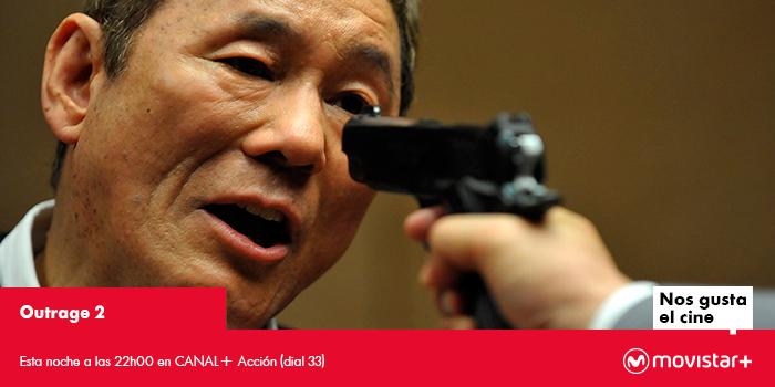 MovistarCine's tweet photo. Nadie maneja la violencia como él. Hoy en CANAL+ Acción, el gran Takeshi Kitano y el mejor cine de yakuzas. #Outrage2 http://t.co/cbSrpDspHI
