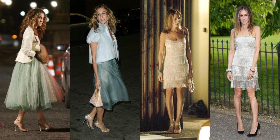 harpersbazaarus's tweet photo. 50 times @SJP dressed like Carrie Bradshaw in real life: http://t.co/PkoYjnbHKI http://t.co/elK4jAxPx2