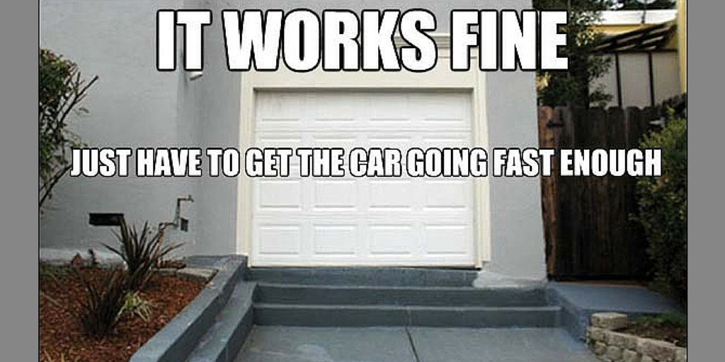 Who else thinks this house was built on a #Monday?!