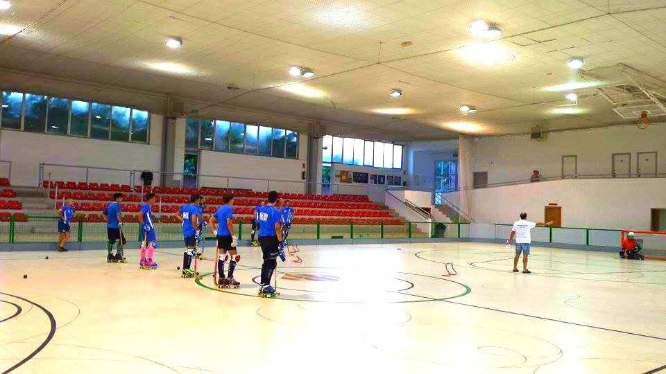 El Llista Blava està ara mateix realitzant el primer entrenament de la pretemporada al pavelló de Bell-Lloch #oklliga