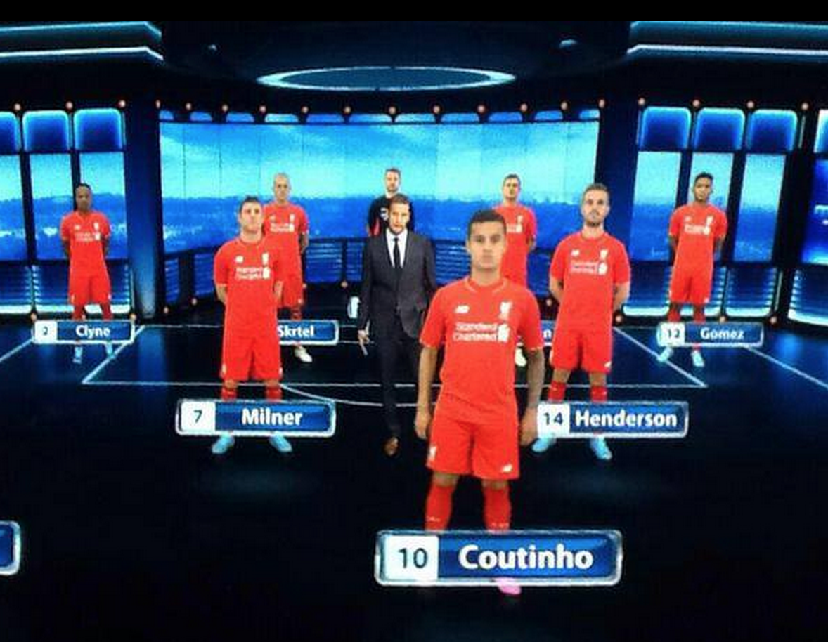 FootballHQ's tweet photo. Think Liverpool FC are going to struggle with Ed Chamberlain in the heart of their midfield tonight... http://t.co/8ONzqftL09
