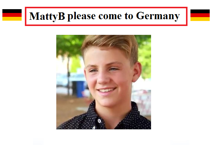LennoxBoymann's tweet photo. @MattyBRaps 
Hello MattyB please come to Bremen Germany and make a concert. 
#MattyBPleaseComeToGermany
#mattybraps http://t.co/Fp9XSTVO3y