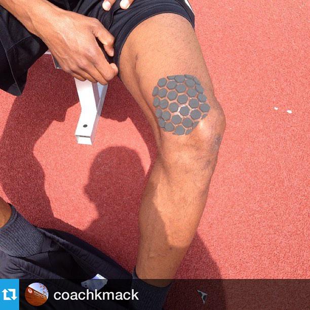 DefenderSkin's tweet photo. #Repost @coachkmack "Hurdle practice today using #DefenderSkin on the trail leg!" https://t.co/D6GK4sReM7 http://t.co/1F2hKlwz2y