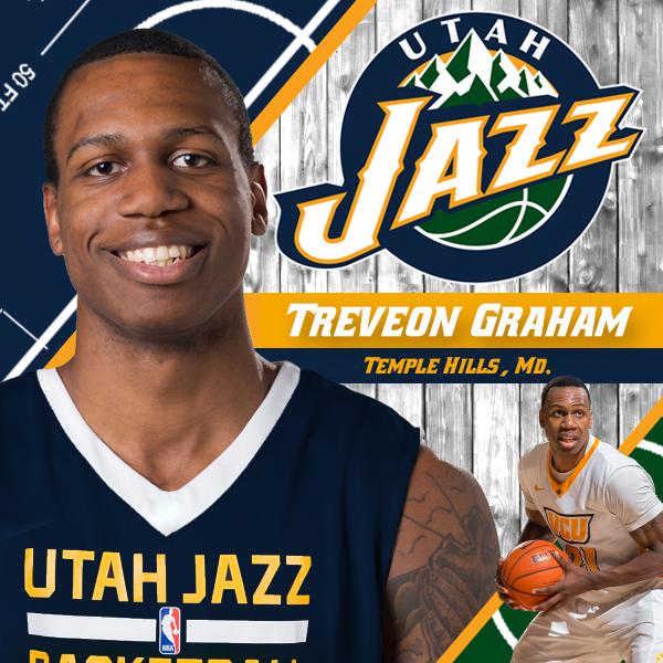 VCU_Hoops's tweet photo. Congrats to @TreBall21 on signing a free agent deal with the @utahjazz. #LetsGoVCU http://t.co/G2kYQpnHtL