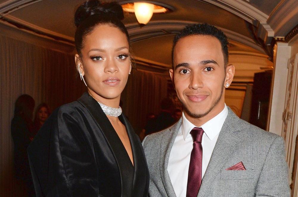 Gossip VIP Formula 1: Rihanna presenta Hamilton ai genitori 1 Rihanna e Lewis Hamilton
