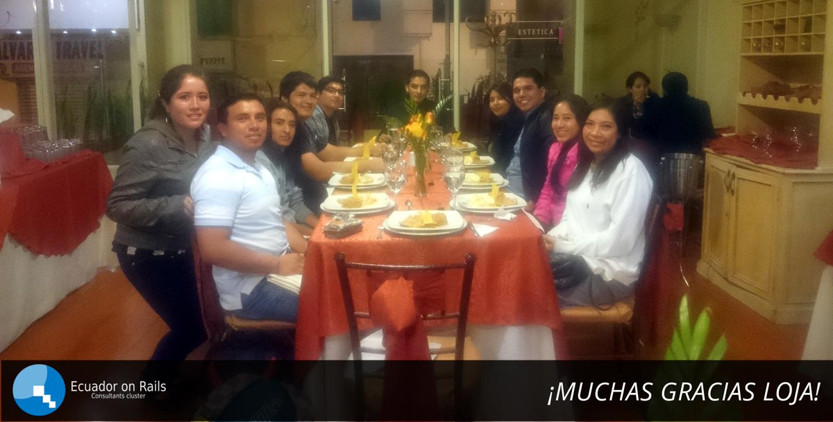 ecuadoronrails's tweet image. ¡Muchas Gracias Loja! Seguiremos con nuevos programas de capacitación en esta linda ciudad. #CursoLinux