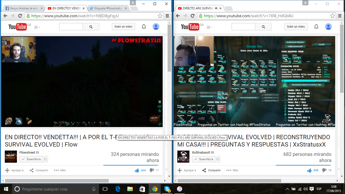Camilo210rtega's tweet photo. #flowstratus viendo el directo saludos @FlowstreetYT @XxStratusxX http://t.co/FKjssQtgY4